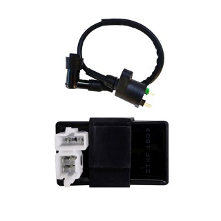 Ignition Coil With CDI Box For 50cc-250cc Motorcycle ATV Dirt Bike