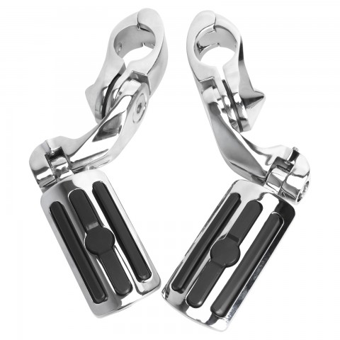 Motorcycle Footpeg Foot Peg Pedals For Harley Heritage Softail Dyna Touring Electra Glide