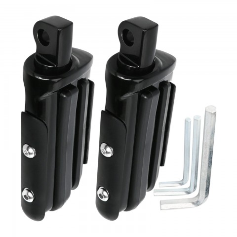 Motorcycle Footpeg Foot Peg Pedals For Harley Heritage Softail Dyna Touring Electra Glide