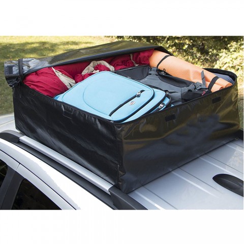 Waterproof Car Roof Top Carrier Bag Rack Storage Luggage Travel SUV  