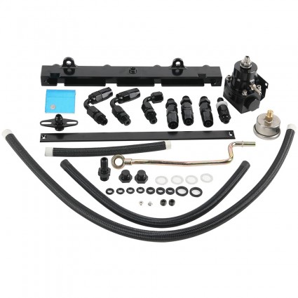 K20 K24 Tucked Fuel Line System Kit for K-Series K-Swaps DC2 EG EK Honda Acura