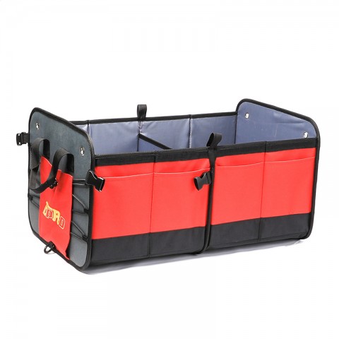 Trunk Organizer Storage Bin Bag Collapsible Fold Grocery Caddy Car