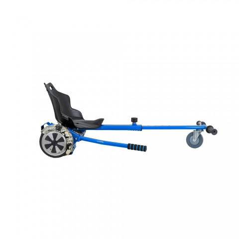 Adjustable Go Kart Car HoverKart Stand for Two Wheel Self Balancing Scooter Blue