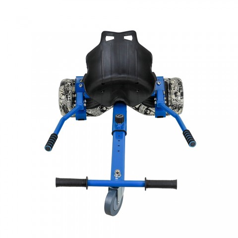 Adjustable Go Kart Car HoverKart Stand for Two Wheel Self Balancing Scooter Blue