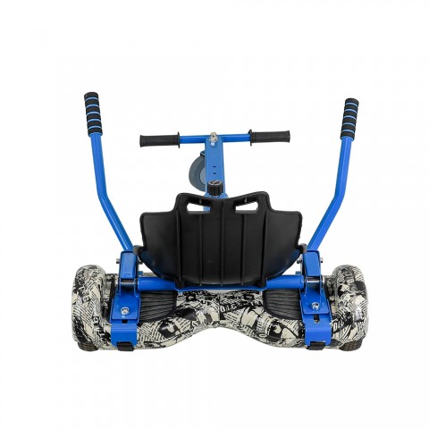 Adjustable Go Kart Car HoverKart Stand for Two Wheel Self Balancing Scooter Blue