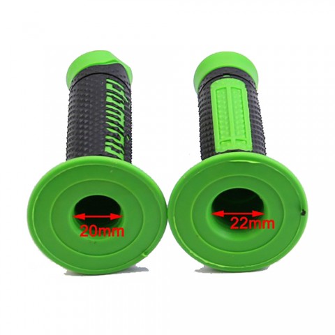 7/8" 22mm  Motorcycle Hand Grips Universal For Pit Dirt Bike Green