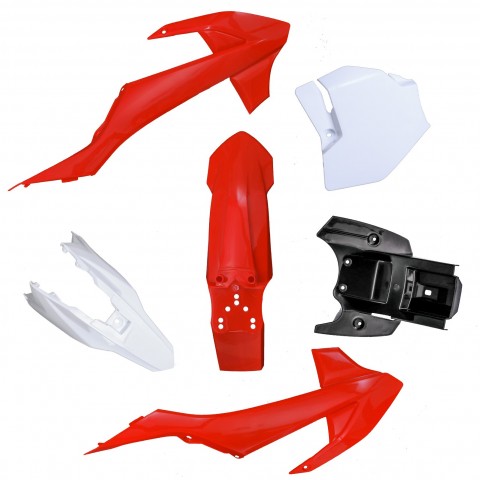 Body Plastic Fender Fairing Kit For KTM 50CC Dirt Bike 