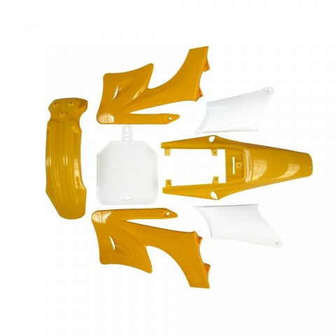 Plastic Fairing Fenders For Orion 90cc 110cc 125cc 140cc Atomik Yellow