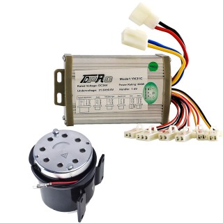 Electric Brush Motor With Speed Controller for E Bike Razor Scooter