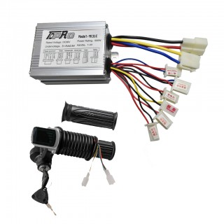 36V 350W Speed Controller With Throttle Grips Ignition Key Switch