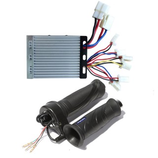 DC36V 350W Brush Speed Controller Twist Throttle For Electric Go kart Scooter ATV