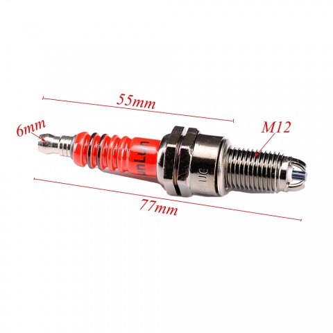 Spark Plug 3 Electrode Moped For Scooter ATV Dirt Bike CF250 CH250