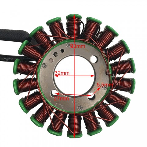 18 Coil Magneto Stator Universal for Scooter Moped Trike Motorcycle