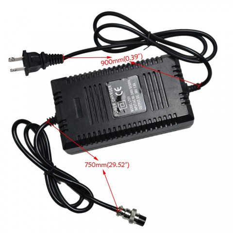 36V 1.8A US Plug Connector Lithium Battery Charger Universal