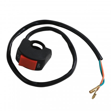 7/8" Motorcycle Handlebar Headlight Start Kill Switch ON OFF Button 12V Pit bike