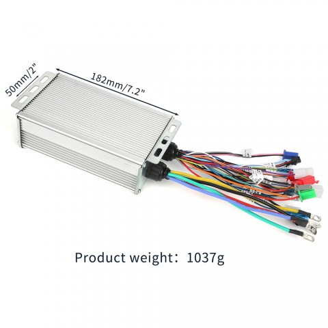 48V 60V 72V 500W-3200W Brushless Motor Controller For Electric Go Kart Scooter