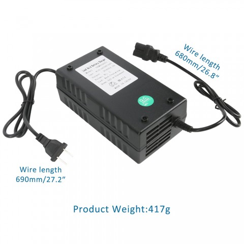 60V 2.5A Lead Acid Battery Charger For E Bike Electric Scooter Power Adapater