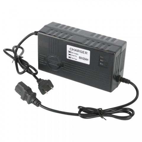 60V 2.5A Lead Acid Battery Charger For E Bike Electric Scooter Power Adapater