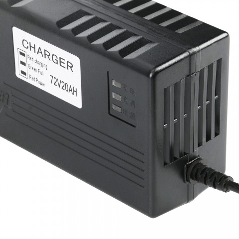 72V 2.5A Lead Acid Battery Charger For E Bike Electric Scooter Power Adapater