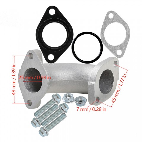 26mm Manifold Intake Inlet Pipe Gasket For 110-140cc Pit Dirt Bike ATV