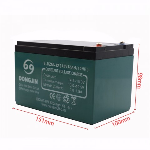 12V 12A Rechargeable Battery For Electric Scooter Bike Go kart