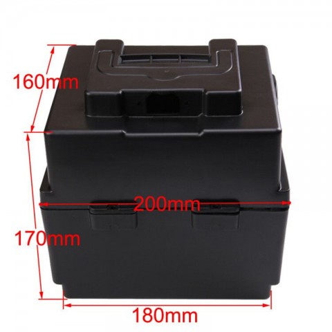 Motorcycle Battery Box Holder for  Go Kart Scooter 12v Battery