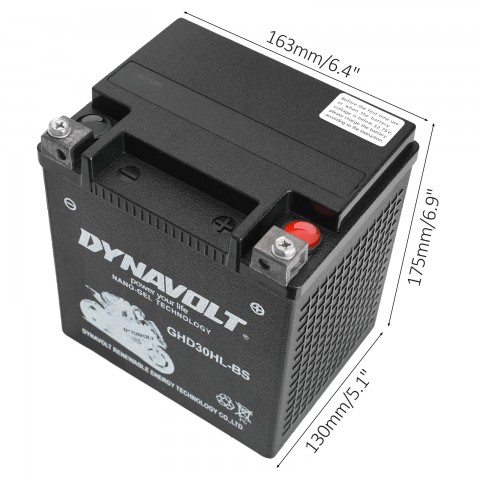 YTX30L-BS High Performance 12V 30Ah Battery Sealed AGM for Motorcyle Boat Car