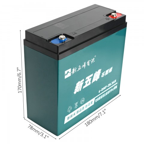 12V 20Ah Sealed Lead Acid Battery For Mobility Scooter Electric Scooter E Bike