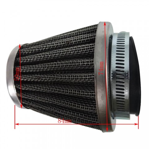 42mm Motorcycle Air Filter Filter Cleaner For ATV Quad Dirt Bike Softail