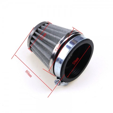 59mm Air Filter for Motorcycle 150cc 110cc 125cc Dirt Bike Buggy Quad