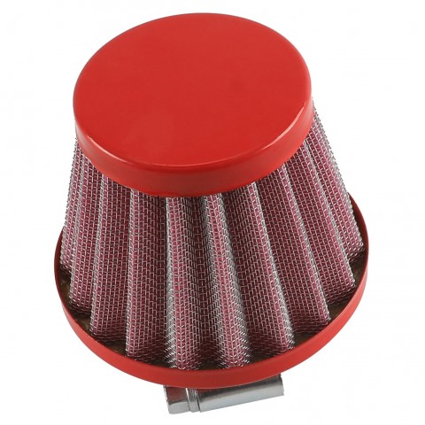 38mm Red Air Filter for Chinese GY6 50c 139QMB Motorcycle Scooter Moped