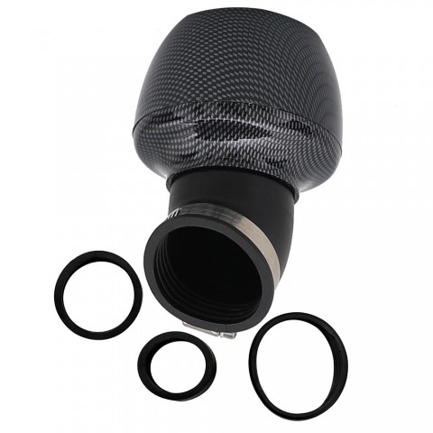 48mm Intake Carbon Fiber Air Filter For GY6 Moped Scooter