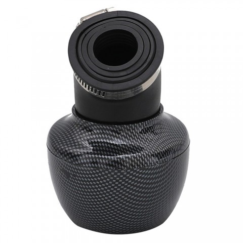 48mm Intake Carbon Fiber Air Filter For GY6 Moped Scooter