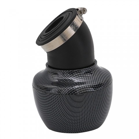 48mm Intake Carbon Fiber Air Filter For GY6 Moped Scooter