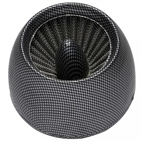 48mm Intake Carbon Fiber Air Filter For GY6 Moped Scooter