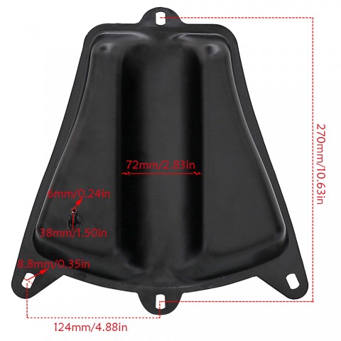 Fuel Gas Tank With Cap Petcock For Apollo Honda CRF50 XR50