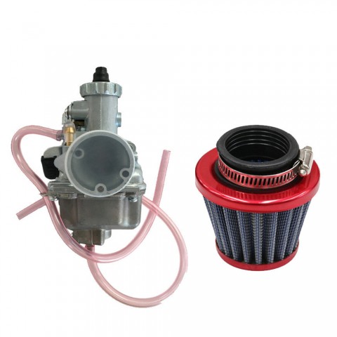 Mikuni 26mm Carburetor With Air Filter For 140 150 160cc Pit Dirt Bike 