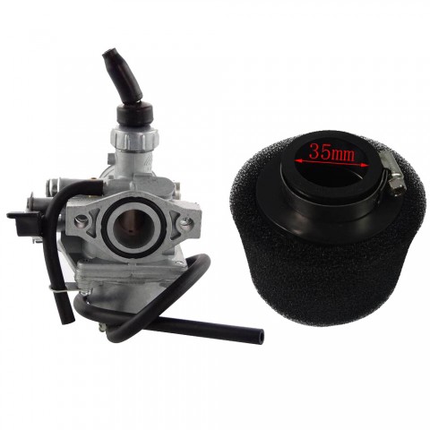 Carburetor With 35mm Air Filter For 50cc-125cc Dirt Pit Pocket Bike ATV