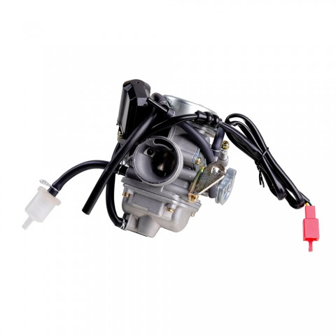 24mm Carburetor With Air Filter For 125cc 150cc GY6 Scooter Go Kart ATV