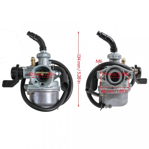 Molkt 18mm Carburetor For Apollo 70-100cc Dirt Pit Bike ATV Quad