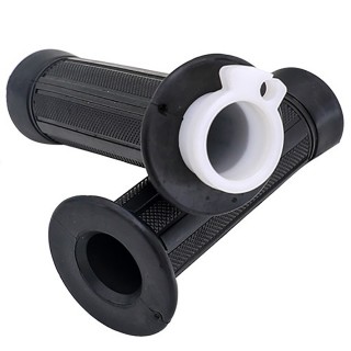A Pair Throttle Handle Hand Grips for 49cc 66cc 70cc 80cc Bicycle