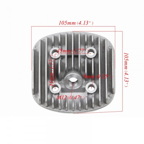 Cylinder Head Gasket kit For 2 Stroke Engine Motorized Bike