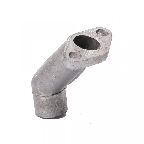 Motorcycle Exhaust With Intake Inlet Pipe Manifold Universal