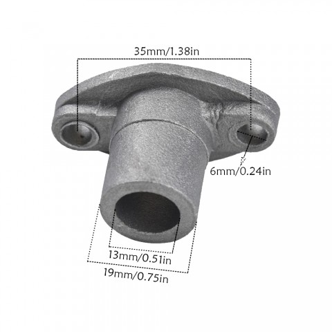 12mm Fuel Inlet Intake For Motorised Bicycle 49cc 66cc 80cc 