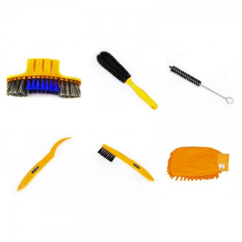 Bike Chain Cleaning Brush Cycling Motorcycle Gear Cleaner Tool Set