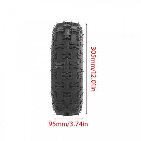 4.10-6 Tires Tubeless For ATV GoKart Scooter Lawn Mower Snow Blower