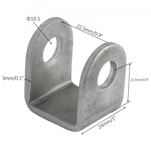 modified electric vehicle ATV front and rear shock-absorbing seat U-shaped fixed pads