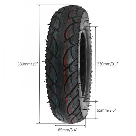 Street Tire 3.50-8 Tire Tube For Honda Trail Z50R Z50A Z50 Monkey Bike Scooter