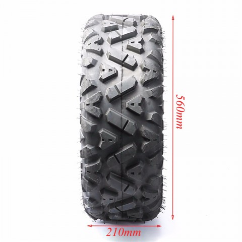 ATV UTV all-terrain Tires 25x8-12 Front & 25x10-12 Rear 6PR Tubeless 