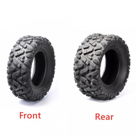 ATV UTV all-terrain Tires 25x8-12 Front & 25x10-12 Rear 6PR Tubeless 